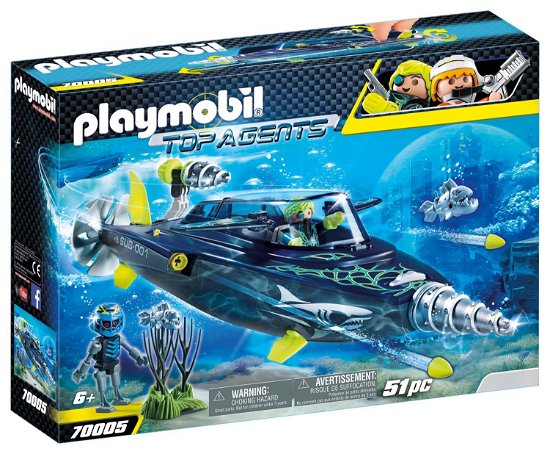 Cover for Playmobil · Outtybrave Kreatives Kriegsschiff-U-Boot mit Legie (Toys) (2019)