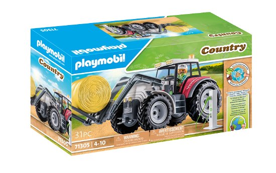 Cover for Playmobil · Playmobil Country Grote trekker met Toebehoren - 71305 (Spielzeug)