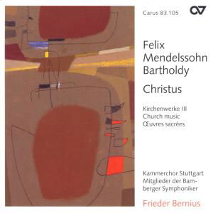 Christus - Church Music Vol. 3 - Stuttgart / Bernius / Kammerchor - Musik - CARUS - 4009350831056 - 2. August 1996