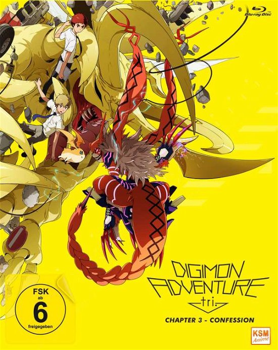 Cover for Digimon Adventure Tri. - Confession Chapter 3 (Blu-ray) (2017)