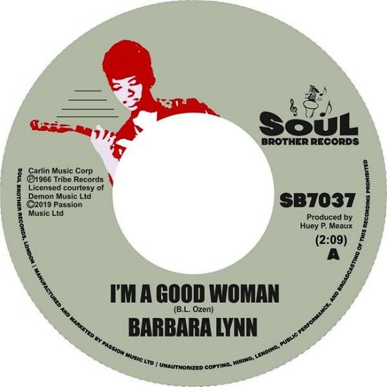 Cover for Barbara Lynn · I'm a Good Woman (7&quot;) (2019)