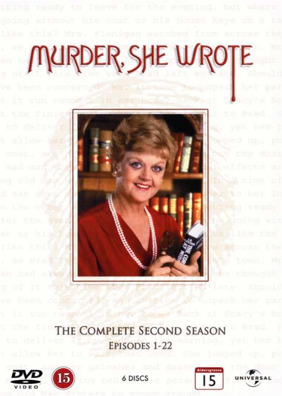 Murder She Wrote - Season 2 - Hun så et mord - Filmes - JV-UPN - 5050582837056 - 28 de junho de 2011