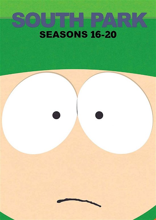 Cover for South Park Season 1620 · South Park Seasons 16 to 20 (DVD) (2018)