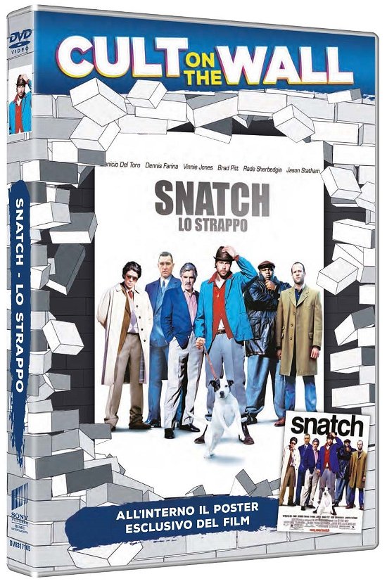 Snatch - Lo Strappo (Cult on the Wall) (Dvd+poster) - Ewen Bremner,benicio Del Toro,dennis Farina,vinnie Jones,brad Pitt,rade Serbedzija,jason Statham - Films - SONY - 5053083171056 - 15 januari 2019