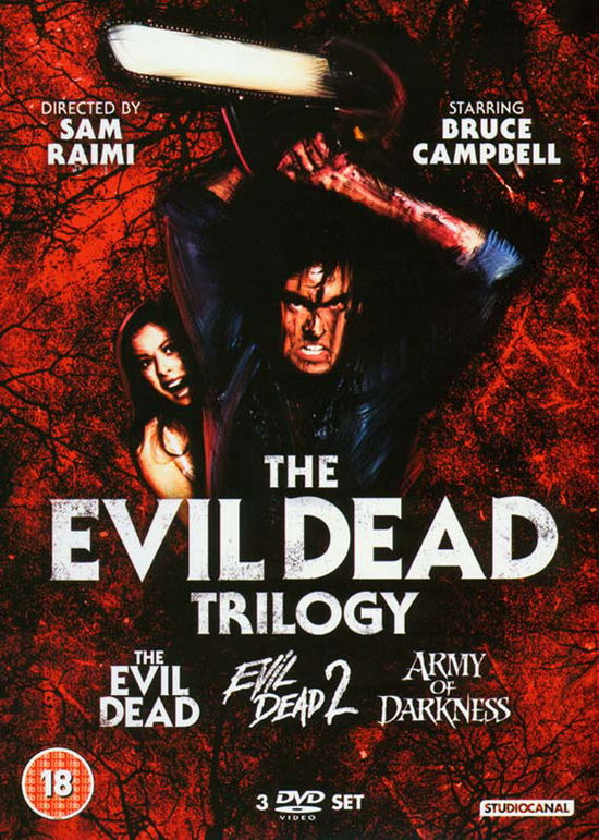 Cover for The Evil Dead Trilogy · The Evil Dead Trilogy - Evil Dead / Evil Dead 2 / Army Of Darkness (DVD) (2013)