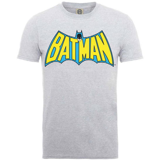 DC Comics Unisex Tee: Originals Batman Retro Logo - DC Comics - Fanituote - ROFF - 5055979935056 - maanantai 11. huhtikuuta 2016