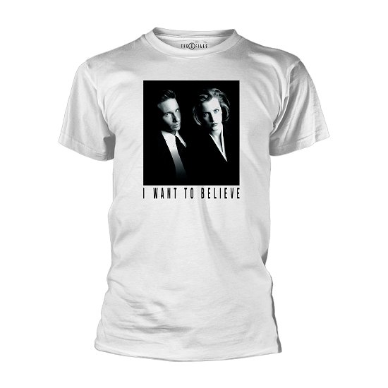 X-Files (The): Want To Believe (T-Shirt Unisex Tg. M) - The X-files - Merchandise - PHD - 5056270460056 - February 3, 2020