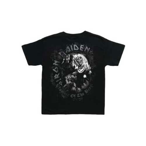 Cover for Iron Maiden · Iron Maiden Kids T-Shirt: Number Of The Beast (11-12 Years) (T-shirt) [size 11-12yrs] [Black - Kids edition]