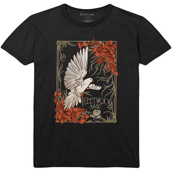 Fleetwood Mac Unisex T-Shirt: Dove - Fleetwood Mac - Merchandise -  - 5056561083056 - May 2, 2023