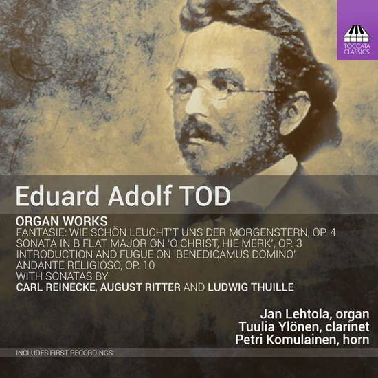 Cover for Lehtola,Jan / Ylonen,Tuulia / Komulainen,Petri · Eduard Adolf Tod: Organ Works (CD) (2019)