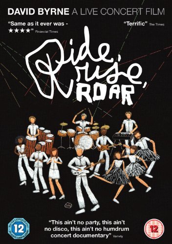 Cover for David Byrne · Ride Rise Roar (DVD) (2011)