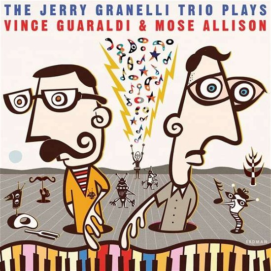 Cover for Jerry Granelli Trio The · The Jerry Granelli Trio Plays Vince Guaraldi And Mose Allison (blue Vinyl) (LP) (2020)