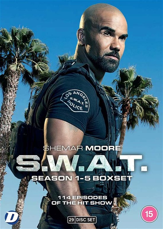 Cover for S.w.a.t Season 15 · S.W.A.T Seasons 1 to 5 (DVD) (2022)