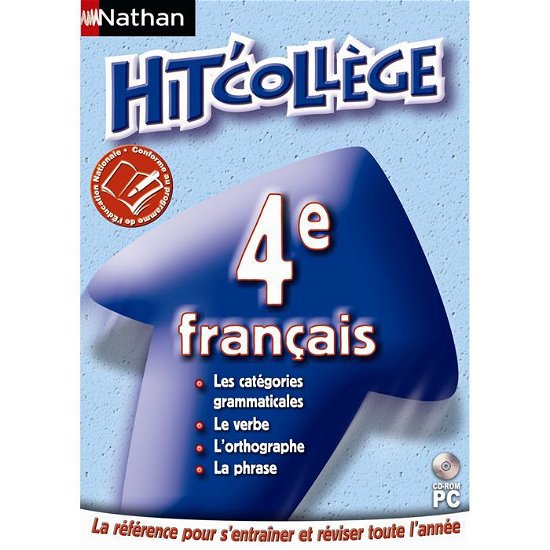Hit College : Francais 4eme (13-14 Ans) - Hit College : Francais 4eme (13 - Marchandise -  - 5390102494056 - 7 février 2019