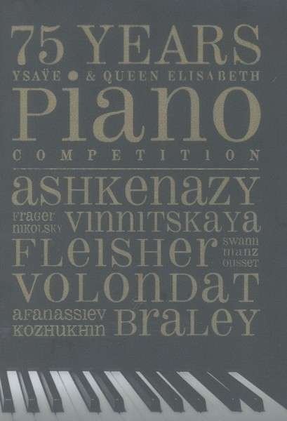 Cover for 75 Years Piano Competition (CD) (2013)