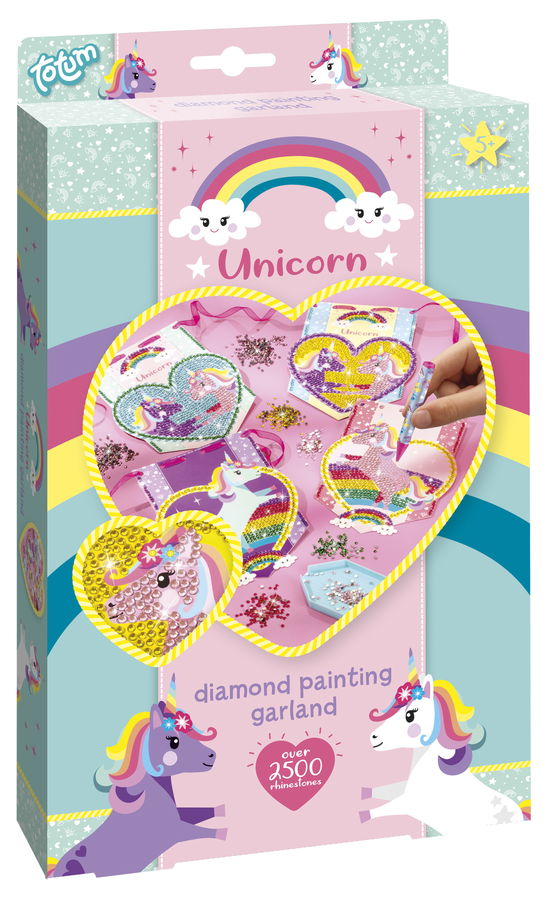 Cover for Totum · Diamond Painting eenhoorn ToTum: slinger maken (071056) (Toys)