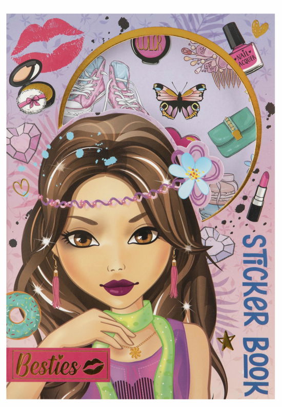 Cover for Creative Craft Group · Besties Sticker book m/folie 2-asst (ACCESSORY) [1e uitgave] (2023)