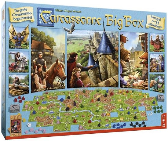 Cover for 999Games · Carcassonne Big Box 3 (Spielzeug)