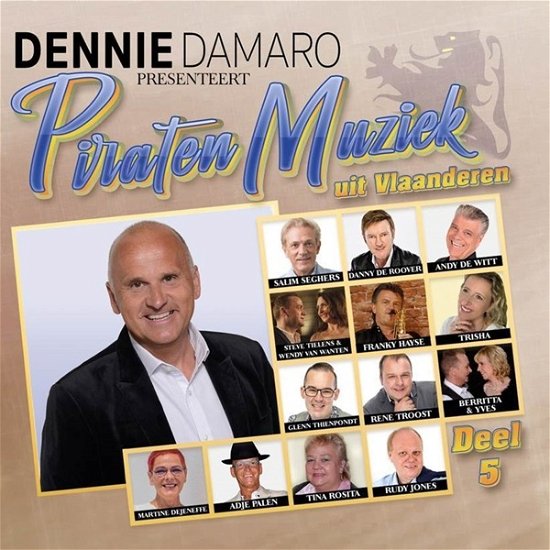 Cover for Piratenmuziek Uit Vlaanderen 5 (CD) (2021)