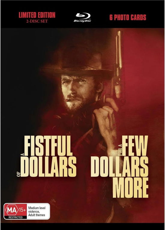 Cover for Blu-ray · A Fistful of Dollars / for a Few Dollars More - Limited Edition Blu-ray (Lenticular Slipcase &amp; Art Cards) (Blu-ray) [Lenticular edition] (2023)