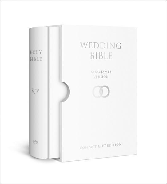 Cover for Collins UK · HOLY BIBLE: King James Version (KJV) White Compact Wedding Edition (Gebundenes Buch) (2017)