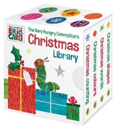 Cover for Eric Carle · The Very Hungry Caterpillar's Christmas Library (Board book) (2018)