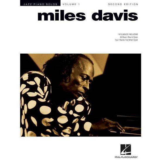 Cover for Miles Davis - 2nd Edition: Jazz Piano Solos Series Volume 1 (Bog) [2nd edition] (2003)