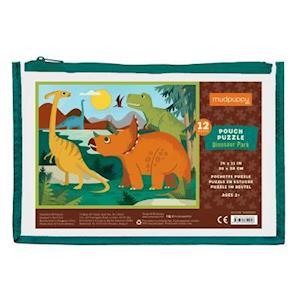 Cover for Mudpuppy · Dinosaur Park Pouch Puzzle (Toys) (2017)