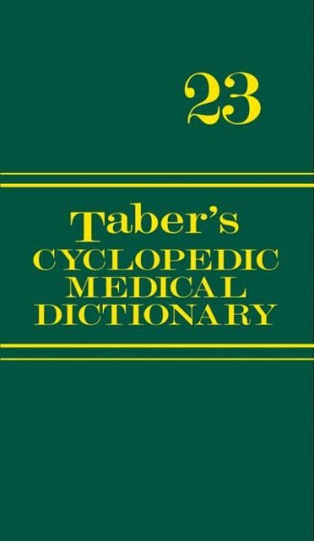 Cover for F.A. Davis · Taber's Cyclopedic Medical Dictionary Deluxe Gift Edition (Hardcover bog) [23 Revised edition] (2017)