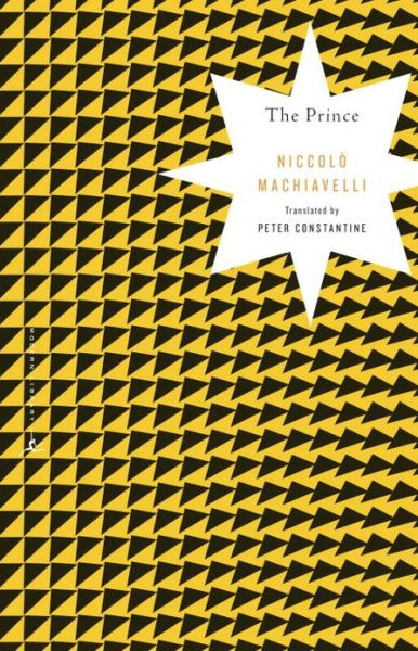 Cover for Niccolo Machiavelli · The Prince - Modern Library Classics (Paperback Book) (2008)