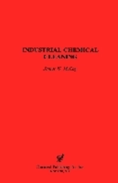 Cover for James W. McCoy · Industrial Chemical Cleaning (Hardcover Book) (1984)