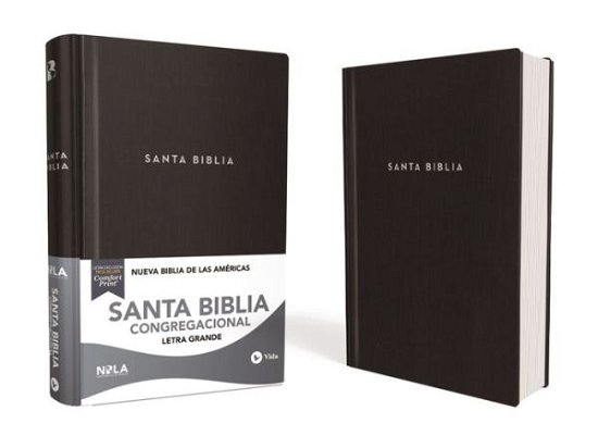 Cover for NBLA-Nueva Biblia de Las Americas NBLA-Nueva Biblia de Las Americas · Biblia NBLA Congregacional, Tapa Dura, Negro / Spanish NBLA Pew Bible, Hardcover, Black (Hardcover bog) (2020)