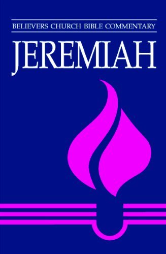 Cover for Elmer A. Martens · Jeremiah (Believers Church Bible Commentary) (Paperback Book) (1986)
