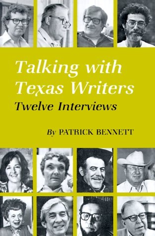 Cover for Patrick Bennett · Talking With Texas Writers: Twelve Interviews (Pocketbok) (1988)