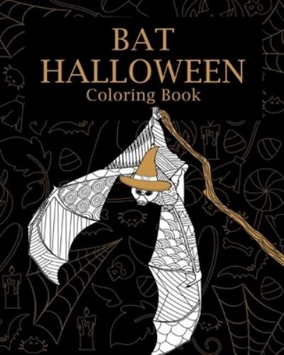 Cover for Paperland · Bat Halloween Coloring Book (Taschenbuch) (2024)