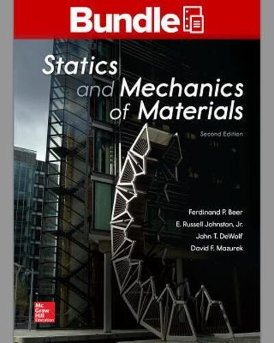 Cover for Ferdinand Beer · Package Loose Leaf for Statics and Mechanics of Materials with 2 Semester Connect Access Card (Taschenbuch) (2016)