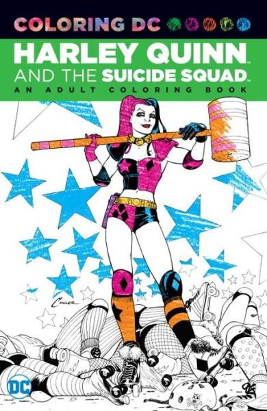 Cover for Harley Quinn &amp; the Suicide Squad: An Adult Coloring Book (Paperback Bog) (2016)