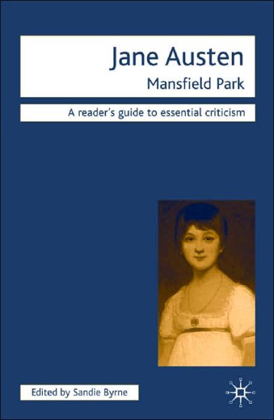 Cover for Sandie Byrne · Jane Austen-Mansfield Park (Hardcover Book) [2004 edition] (2004)