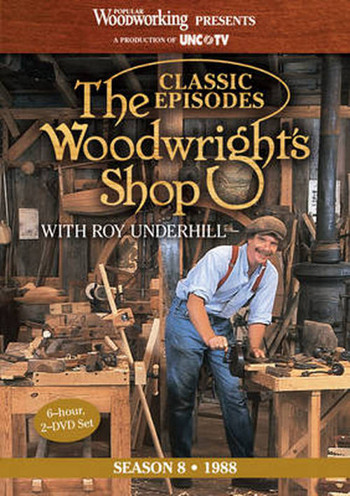 Cover for Roy Underhill · Classic Episodes, The Woodwright's Shop (Season 8) (DVD-Audio) (2013)