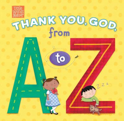 Cover for Thank You, God, from A to Z (Book) (2018)