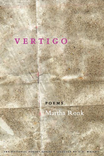 Vertigo - Martha Ronk - Libros - Coffee House Press - 9781566892056 - 20 de septiembre de 2007