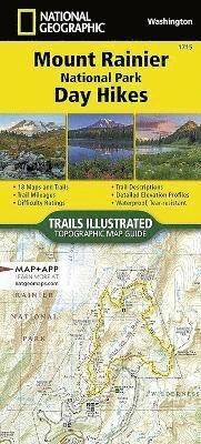 Cover for National Geographic Maps · Mount Rainier National Park Day Hikes Map - National Geographic Topographic Map Guide (Kort) [2023rd edition] (2023)