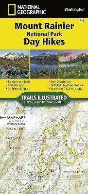 Cover for National Geographic Maps · Mount Rainier National Park Day Hikes Map - National Geographic Topographic Map Guide (Kort) [2023rd edition] (2023)