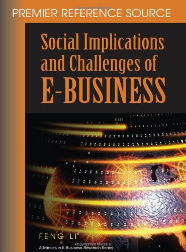 Cover for Feng Li · Social Implications and Challenges of E-business (Hardcover Book) (2007)