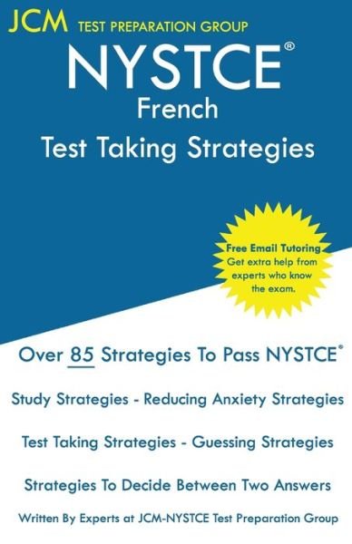 Cover for Jcm-Nystce Test Preparation Group · NYSTCE French - Test Taking Strategies (Paperback Bog) (2020)