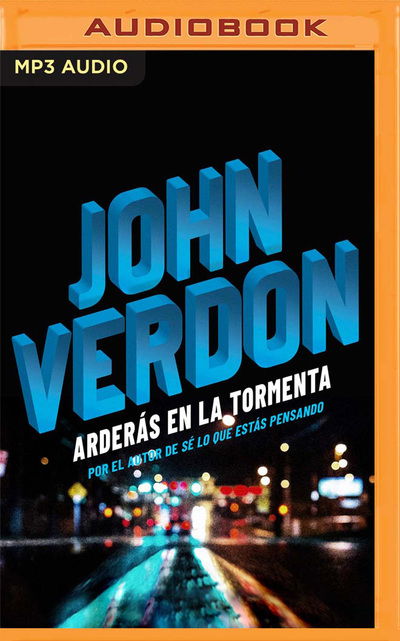 Cover for John Verdon · Arderas en la tormenta (CD) (2020)