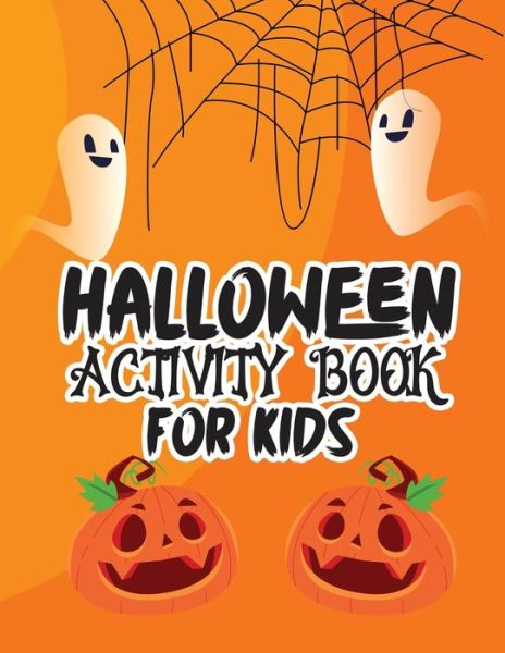 Cover for Lora Loson · Halloween activity book for kids (Paperback Book) (2021)