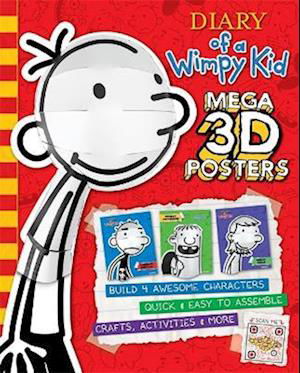 Cover for Jeff Kinney · Diary of a Wimpy Kid: Pop Heads - 3D Crafts - Scan the QR code to see how to create your own wall art! (Pocketbok) (2024)