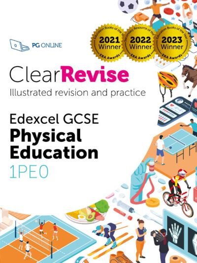 Cover for PG Online · ClearRevise Edexcel GCSE Physical Education 1PE0 (Pocketbok) (2023)