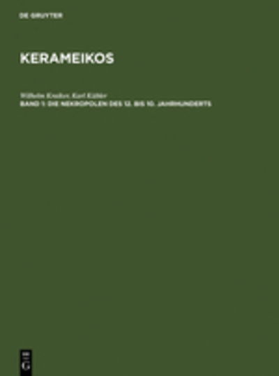 Cover for Kraiker · Die Nekropolen des 12. bis 10. (Book) (1974)